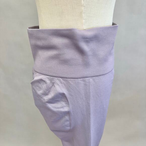 Halara Seamless Flow High Waisted Ruched Plain Leggings Nirvana Size Large NWT - Picture 7 of 13